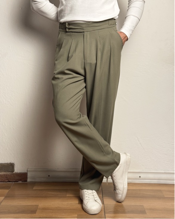 شلوار پارچه ای کمر ایتالیایی ترک کد ۱۴۶